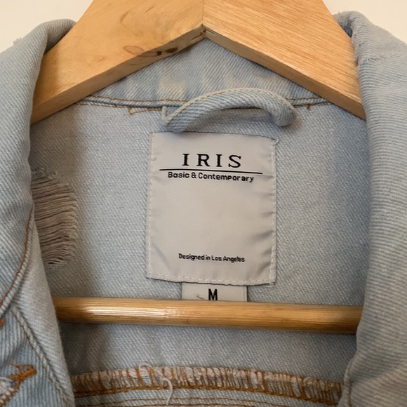 Forever 21 Distressed Jean Jacket - Picture 2 of 4